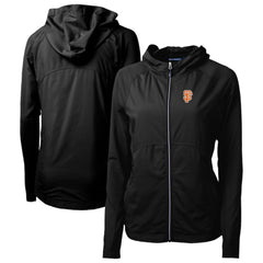 San Francisco Giants Cutter & Buck Women's City Connect Adapt Eco Knit Hybrid Recycled Full-Zip Hoodie Near Me