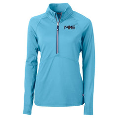 Milwaukee Brewers Cutter & Buck Women's City Connect Adapt Eco Knit Recycled Half-Zip Pullover Top Near Me