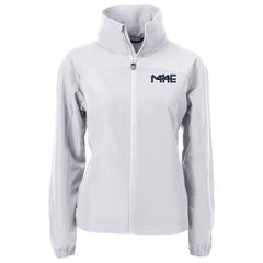 Milwaukee Brewers Cutter & Buck Women's City Connect Charter Eco Recycled Full-Zip Jacket Outlet