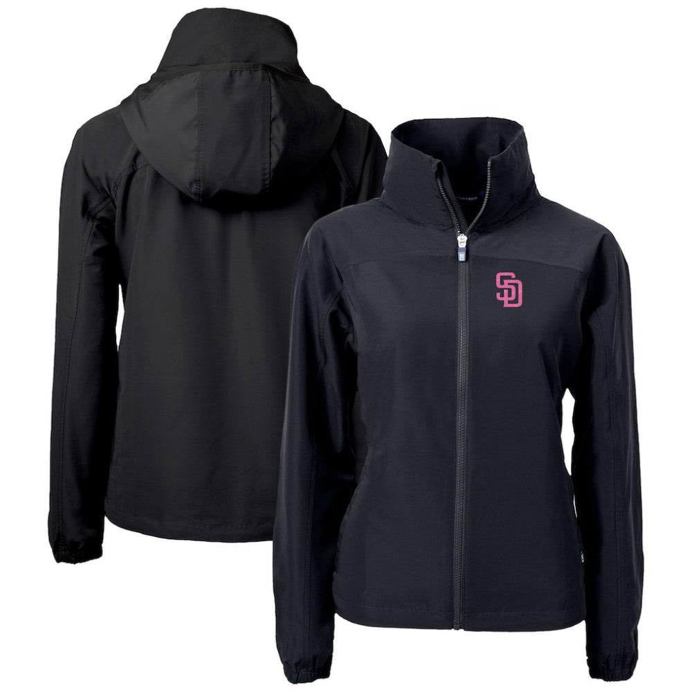 San Diego Padres Cutter & Buck Women's City Connect Charter Eco Recycled Full-Zip Jacket Online