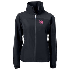 San Diego Padres Cutter & Buck Women's City Connect Charter Eco Recycled Full-Zip Jacket Online