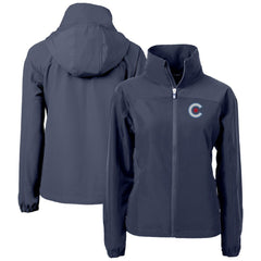 Chicago Cubs Cutter & Buck Women's City Connect Charter Eco Recycled Full-Zip Jacket Outlet
