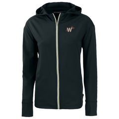 Washington Nationals Cutter & Buck Women's City Connect Daybreak Eco Recycled Full-Zip Hoodie Sale