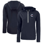 Chicago Cubs Cutter & Buck Women's City Connect Daybreak Eco Recycled Half-Zip Hoodie Online