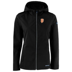 San Francisco Giants Cutter & Buck Women's City Connect Evoke Eco Softshell Recycled Full-Zip Hoodie Jacket for sale