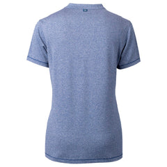 Chicago Cubs Cutter & Buck Women's City Connect Forge Heathered Stretch Blade Top Discount