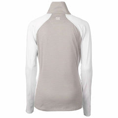 Houston Astros Cutter & Buck Women's City Connect Forge Tonal Stripe Stretch Half-Zip Pullover Top Sale