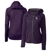 Colorado Rockies Cutter & Buck Women's City Connect Mainsail Full-Zip Hooded Jacket Discount