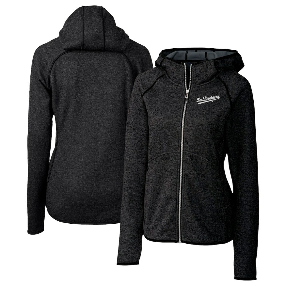 Los Angeles Dodgers Cutter & Buck Women's City Connect Mainsail Full-Zip Hooded Jacket Online