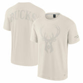 Fanatics Milwaukee Bucks Elements Iconic T-Shirt Cream