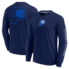 Fanatics Indiana Pacers Elements Strive Long Sleeve T-Shirt Navy