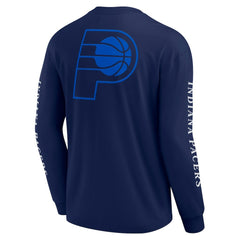 Fanatics Indiana Pacers Elements Strive Long Sleeve T-Shirt Navy