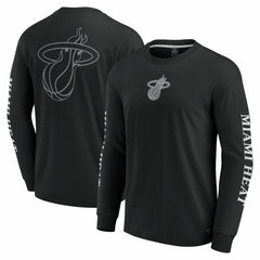 Fanatics Miami Heat Elements Strive Long Sleeve T-Shirt Black