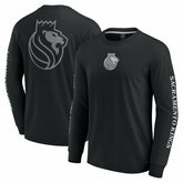 Fanatics Sacramento Kings Elements Strive Long Sleeve T-Shirt Black