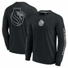 Fanatics Sacramento Kings Elements Strive Long Sleeve T-Shirt Black