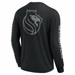 Fanatics Sacramento Kings Elements Strive Long Sleeve T-Shirt Black