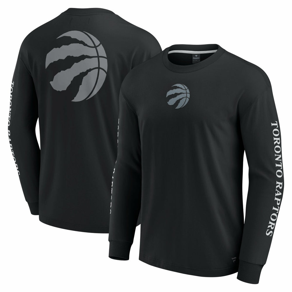 Fanatics Toronto Raptors Elements Strive Long Sleeve T-Shirt Black
