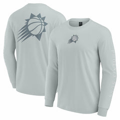 Fanatics Phoenix Suns Elements Strive Long Sleeve T-Shirt Gray