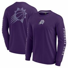 Fanatics Phoenix Suns Elements Strive Long Sleeve T-Shirt Purple