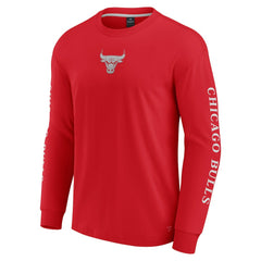 Fanatics Chicago Bulls Elements Strive Long Sleeve T-Shirt Red
