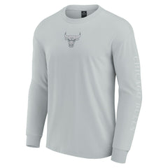 Fanatics Chicago Bulls Elements Strive Long Sleeve T-Shirt Gray