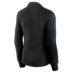 Fanatics Boston Celtics Women's Elements Match Raglan Quarter-Zip Top Black
