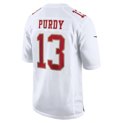 Brock Purdy San Francisco 49ers Fashion Game Jersey - Tundra White - Nike