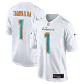 Tua Tagovailoa Miami Dolphins Fashion Game Jersey - White - Nike
