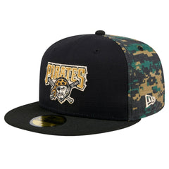 Pittsburgh Pirates New Era Digi Camo 59FIFTY Fitted Hat for sale