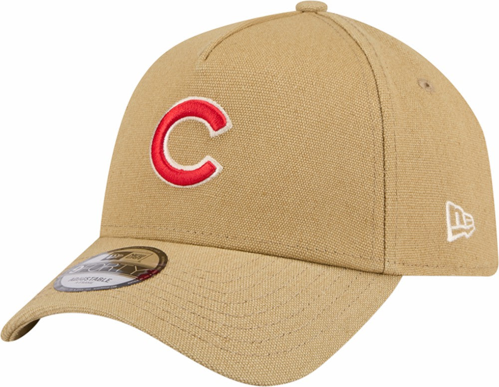 Chicago Cubs New Era Logo Essentials 9FORTY A-Frame Adjustable Hat Sale