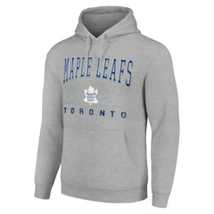 Toronto Maple Leafs Starter Retro Graphic Pullover Hoodie - Heather Gray | NHL on sale
