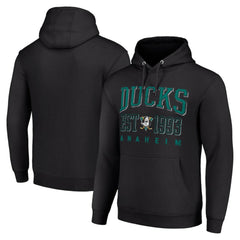 Anaheim Ducks Starter Retro Graphic Pullover Hoodie - Black | NHL online