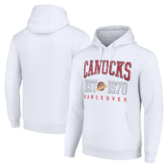 Vancouver Canucks Starter Retro Graphic Pullover Hoodie - White | NHL online
