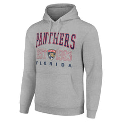 Florida Panthers Starter Graphic Pullover Hoodie - Heather Gray | NHL on sale
