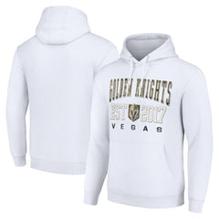 Vegas Golden Knights Starter Graphic Pullover Hoodie - White | NHL Lifestyle
