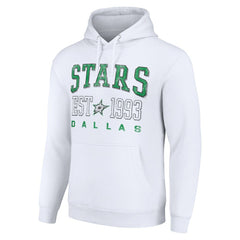Dallas Stars Starter Graphic Pullover Hoodie - White | NHL sale