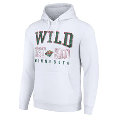 Minnesota Wild Starter Graphic Pullover Hoodie - White | NHL online