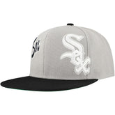Chicago White Sox Mitchell & Ness Knock Out Panel Snapback Hat Discount