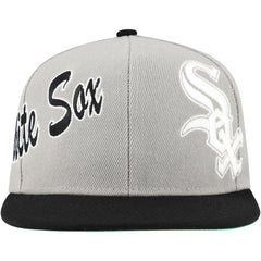 Chicago White Sox Mitchell & Ness Knock Out Panel Snapback Hat Discount