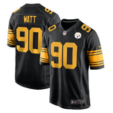 T.J. Watt Pittsburgh Steelers Alternate Game Jersey - Black - Nike