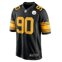 T.J. Watt Pittsburgh Steelers Alternate Game Jersey - Black - Nike