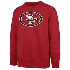 San Francisco 49ers '47 Imprint Headline Pullover Sweatshirt - Scarlet - 47 brand