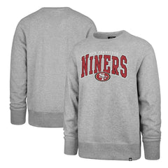 San Francisco 49ers '47 Varsity Block Headline Pullover Sweatshirt - Gray - 47 brand