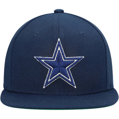 Dallas Cowboys Youth Team Ground Snapback Hat - Navy - Mitchell & Ness