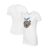 Los Angeles Dodgers Tiny Turnip Women's Butterfly Glove T-Shirt Near Me