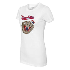 Cleveland Guardians Tiny Turnip Women's Butterfly Glove T-Shirt Sale