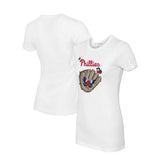 Philadelphia Phillies Tiny Turnip Women's Butterfly Glove T-Shirt Discount