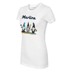 Miami Marlins Tiny Turnip Women's Gnomes T-Shirt Sale