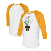 San Diego Padres Tiny Turnip Unisex Lilies & Ladybugs 3/4-Sleeve Raglan T-Shirt Online
