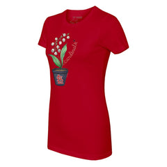 St. Louis Cardinals Tiny Turnip Women's Lilies & Ladybugs T-Shirt for sale